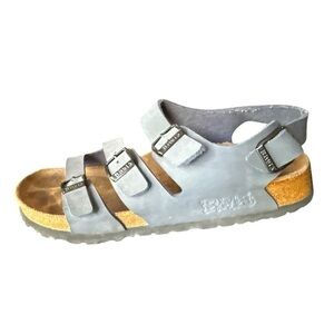Birkis by Birkenstock Ellice Slingback Sandals Slate Blue Size  39 L8 M6
